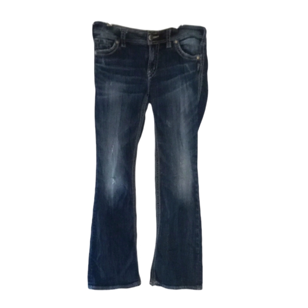 Women's Silver sz 31/32 flare jeans